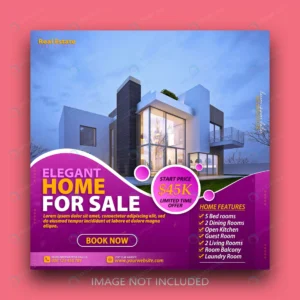 real estate advertising modern house sale social m rnd121 frp28922141 - title:Home - اورچین فایل - format: - sku: - keywords: p_id:18