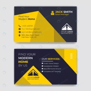 real estate business card design with visiting tem rnd552 frp26257976 - title:Home - اورچین فایل - format: - sku: - keywords: p_id:18