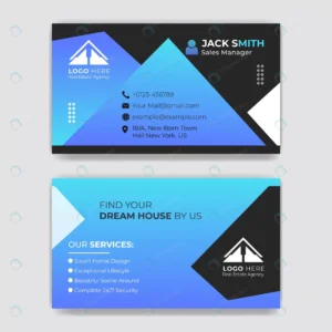 real estate business card design with visiting tem rnd595 frp26257971 - title:Home - اورچین فایل - format: - sku: - keywords: p_id:18