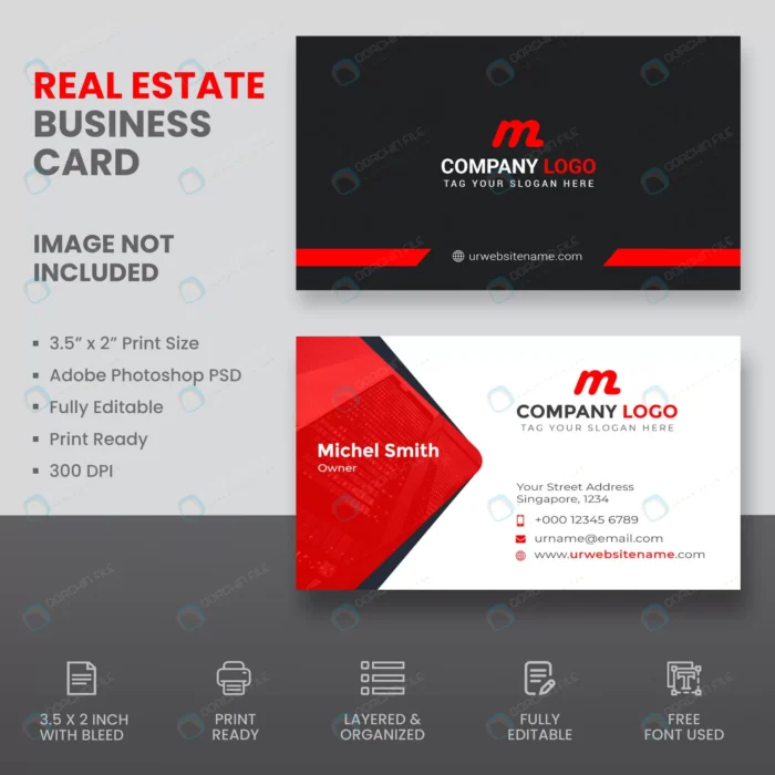 real estate business card crcd6ac3d1e size4.46mb - title:کارت ویزیت لایه باز املاک - اورچین فایل - format:PSD - فتوشاپ - sku:crcd6ac3d1e - keywords: p_id:60503