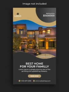 real estate home sale instagram story template crc1918ee8c size1.40mb - title:Home - اورچین فایل - format: - sku: - keywords: p_id:18