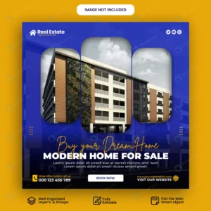 real estate house property instagram post square crcf9ca89a8 size3.06mb - title:Home - اورچین فایل - format: - sku: - keywords: p_id:18