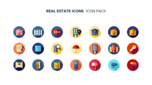 real estate icons rnd643 frp25673964 - title:Home - اورچین فایل - format: - sku: - keywords: p_id:18