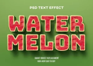 realistic 3d watermelon text effect 1 - title:Home - اورچین فایل - format: - sku: - keywords: p_id:18