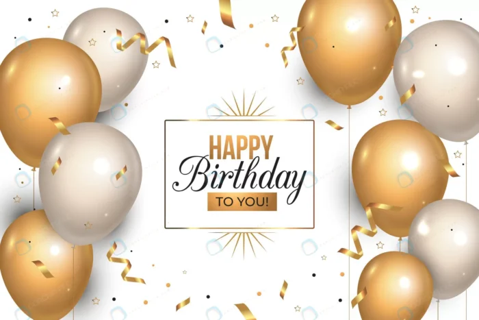 realistic birthday background with golden balloon crcbab91c8d size10.61mb - title:وکتور تبریک روز تولد - اورچین فایل - format:EPS - وکتور - sku:crcbab91c8d - keywords: p_id:60208