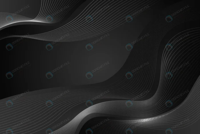 realistic black background with wavy lines crc63ff7afe size8.10mb 1 - title:وکتور بکگراند مشکی موج دار - اورچین فایل - format:EPS - وکتور - sku:crc63ff7afe - keywords: p_id:48503
