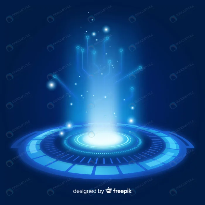 realistic blue hologram portal background 2 crcb2ee6e36 size8.90mb - title:وکتور هاد 3 بعدی هولوگرام - اورچین فایل - format:EPS - وکتور - sku:crcb2ee6e36 - keywords: p_id:57353