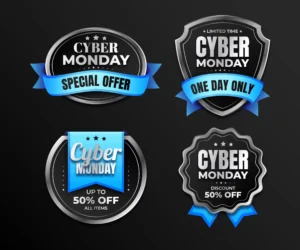 realistic cyber monday sale badges collection crccca024a5 size3.70mb - title:Home - اورچین فایل - format: - sku: - keywords: p_id:18