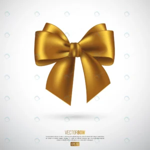 realistic golden bow ribbon element decoration gi crccce794f6 size2.49mb - title:Home - اورچین فایل - format: - sku: - keywords: p_id:18