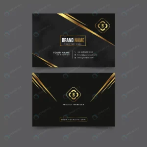 realistic golden luxury horizontal business card crce6eeadad size3.70mb - title:Home - اورچین فایل - format: - sku: - keywords: p_id:18