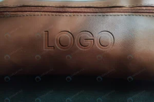 realistic logo mockup with 3d rendering leather t crce5194226 size24.65mb - title:Home - اورچین فایل - format: - sku: - keywords: p_id:18