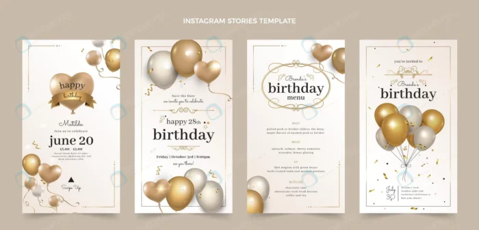realistic luxury golden birthday instagram storie crcb3ab4a41 size43.67mb - title:استوری اینستاگرام تولد - اورچین فایل - format:EPS - وکتور - sku:crcb3ab4a41 - keywords: p_id:88499