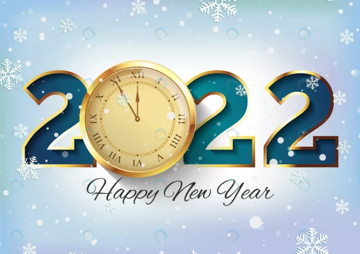 realistic new year 2020 clock background crcd1a04a07 size7.17mb 1 - title:وکتور تبریک سال 2022 با پس زمینه برفی - اورچین فایل - format:EPS - وکتور - sku:crcd1a04a07 - keywords: p_id:43007
