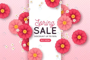 realistic spring sale with pink flowers crc16b0501a size18.67mb - title:Home - اورچین فایل - format: - sku: - keywords: p_id:18