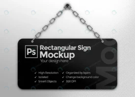 rectangular sign mockup with chains advertising b crc47266e2c size14.46mb - title:Home Main - اورچین فایل - format: - sku: - keywords: p_id:18