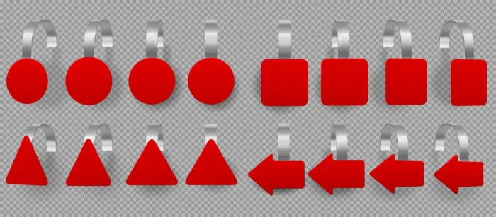 red different shapes wobblers price tags crc322fe8dd size2.57mb - title:مجموعه نشان آویز ویژه قیمت محصولات - اورچین فایل - format:EPS - وکتور - sku:crc322fe8dd - keywords: p_id:36631
