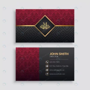 red elegant business card template crc64f9fd9b size2.94mb - title:Home - اورچین فایل - format: - sku: - keywords: p_id:18