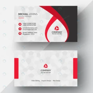 red geometric business card rnd440 frp1277717 - title:Home - اورچین فایل - format: - sku: - keywords: p_id:18