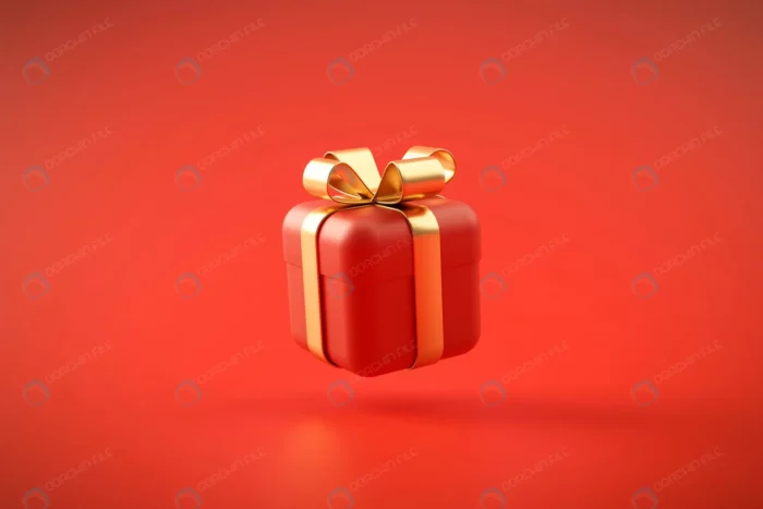 red gift box gold ribbon valentine christmas anni crc3aa4a7aa - title:جعبه هدیه 3 بعدی با روبان طلایی - اورچین فایل - format:JPG - استوک - sku:crc3aa4a7aa - keywords: p_id:82231