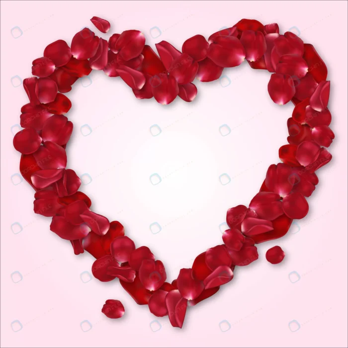 red rose petal heart frame your love ones wedding crc1fcef0b7 size32.6mb - title:دانلود وکتور طرح قلب با گلبرگ های رز قرمز ویژه روز ولنتاین - اورچین فایل - format:EPS - وکتور - sku:crc1fcef0b7 - keywords: p_id:35686