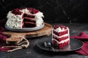 red velvet cake dark background close up side vie crc62a3655b size9.19mb 5760x3840 - title:Home - اورچین فایل - format: - sku: - keywords: p_id:18