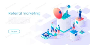 referral marketing isometric landing page templat crc5897a428 size3.65mb - title:Home - اورچین فایل - format: - sku: - keywords: p_id:18