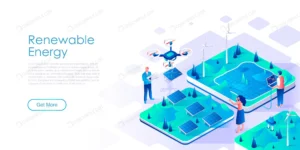 renewable energy isometric landing page template crc09f3be06 size4.77mb - title:Home - اورچین فایل - format: - sku: - keywords: p_id:18