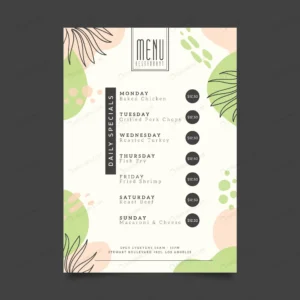 restaurant menu template design 2 crc79fed038 size2.76mb - title:Home - اورچین فایل - format: - sku: - keywords: p_id:18