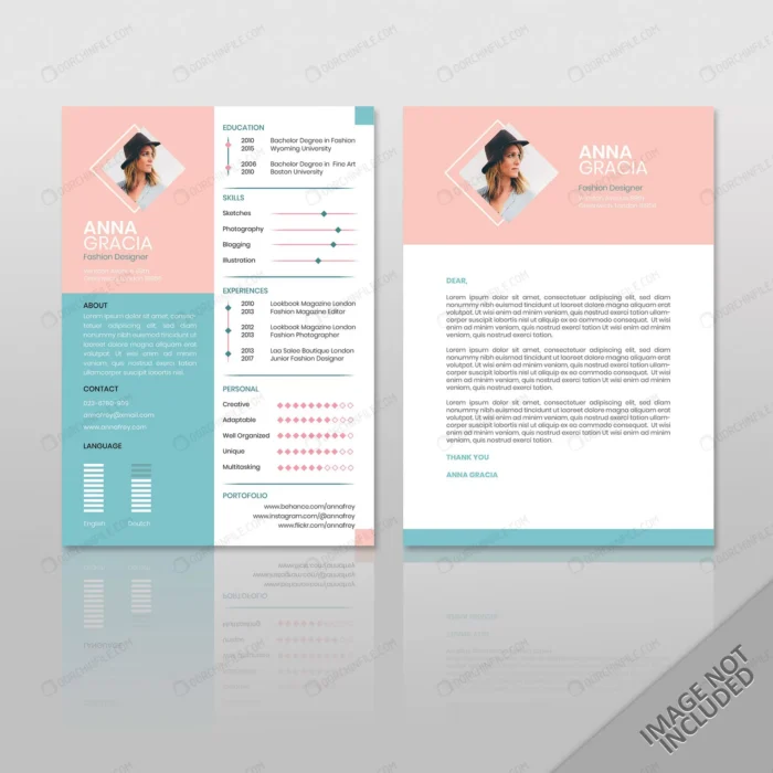 resume anna fashion soft color a4 crcd1ebe650 size1.32mb - title:قالب رزومه کاری - اورچین فایل - format:EPS - وکتور - sku:crcd1ebe650 - keywords:قالب رزومه کاری p_id:101855