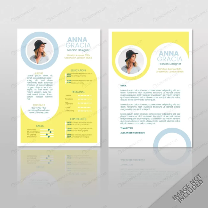 resume anna yellow crc360e77b6 size1.58mb - title:قالب آماده رزومه کاری - اورچین فایل - format:EPS - وکتور - sku:crc360e77b6 - keywords:قالب آماده رزومه کاری p_id:101857