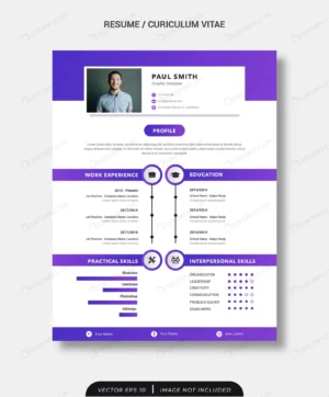 resume cv template 2 crc18a9566c size1.37mb - title:Home - اورچین فایل - format: - sku: - keywords: p_id:18