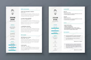 resume cv vector template awesome job application crcc7843b2a size5.52mb - title:Home - اورچین فایل - format: - sku: - keywords: p_id:18