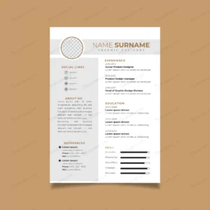 resume design template minimalist cv business lay crc0cac53be size0.64mb - title:Home - اورچین فایل - format: - sku: - keywords: p_id:18