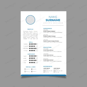 resume design template minimalist cv business lay crcdbf52d8a size0.67mb - title:Home - اورچین فایل - format: - sku: - keywords: p_id:18