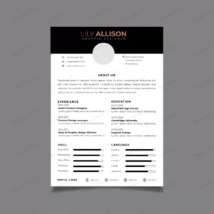 resume design template minimalist cv 5 crc786513ab size1.83mb - title:Home - اورچین فایل - format: - sku: - keywords: p_id:18