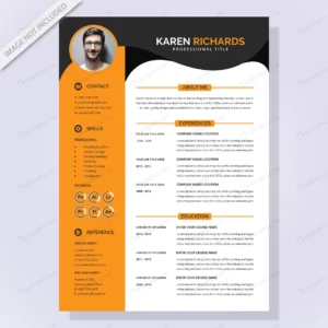 resume template 13 crc836beade size3.85mb - title:Home - اورچین فایل - format: - sku: - keywords: p_id:18