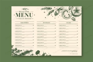 retro healthy food restaurant menu template crcc93a87cf size7.25mb - title:Home - اورچین فایل - format: - sku: - keywords: p_id:18