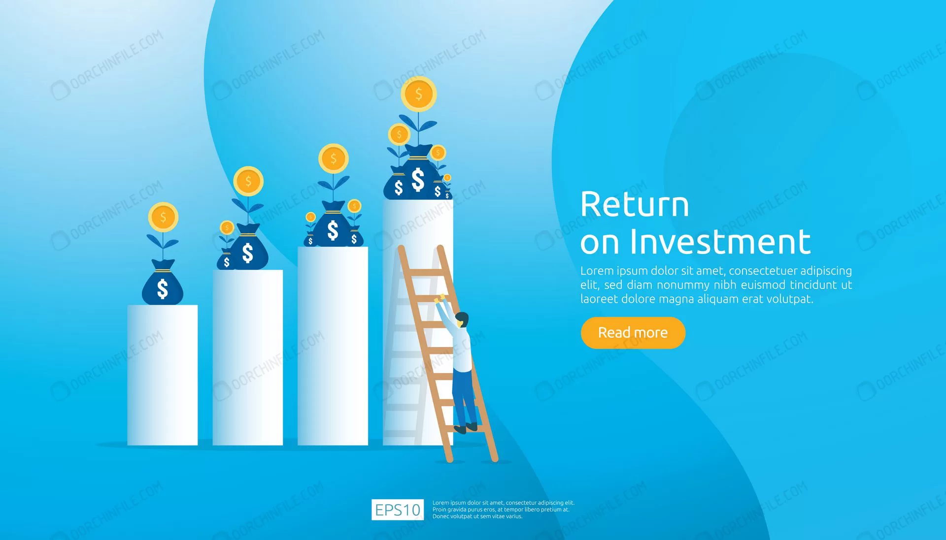return investment roi web template 3 crc7ffc00bb size2.20mb - title:وکتور افزایش درآمد و سرمایه - اورچین فایل - format:EPS - وکتور - sku:crc7ffc00bb - keywords:وکتور افزایش درآمد و سرمایه p_id:103367