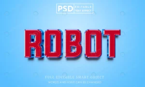 robot 3d text style effect psd premium template rnd656 frp31139018 - title:Home - اورچین فایل - format: - sku: - keywords: p_id:18