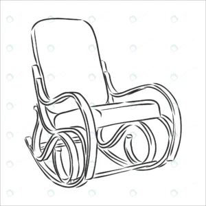 rocking chair rocker style linear art line graph. crc438bbc8d size998.4kb 1 - title:Home - اورچین فایل - format: - sku: - keywords: p_id:18