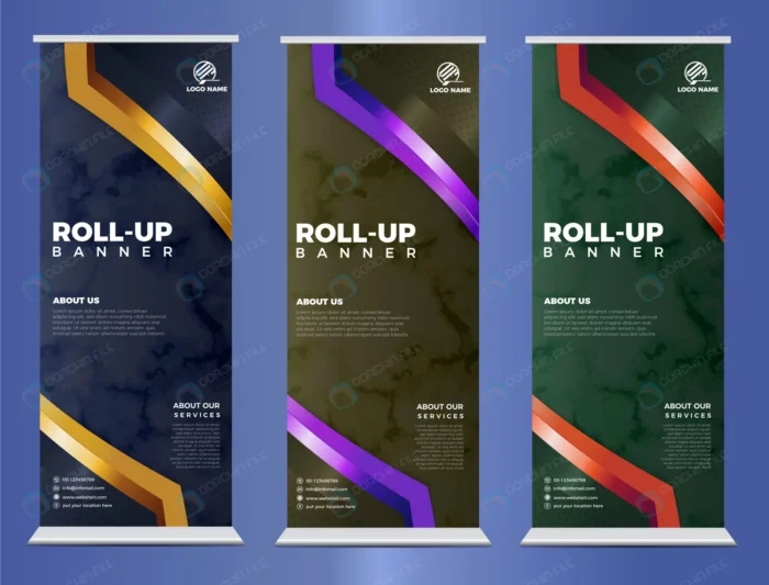 roll poster 4 crcbced2462 size29.24mb - title:مجموعه استند نمایشگاهی - اورچین فایل - format:EPS - وکتور - sku:crcbced2462 - keywords: p_id:88635
