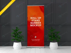 roll up banner stand mockup 2 crc72fc3fc1 size45.68mb - title:Home - اورچین فایل - format: - sku: - keywords: p_id:18