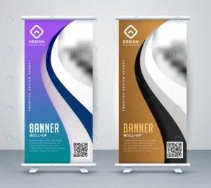 roll up standee banner design wavy style crc1b4fa9e4 size2.13mb - title:Home - اورچین فایل - format: - sku: - keywords: p_id:18