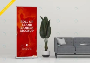 rollup xbanner stand mockup template psd crcf34d444c size59.86mb - title:Home - اورچین فایل - format: - sku: - keywords: p_id:18