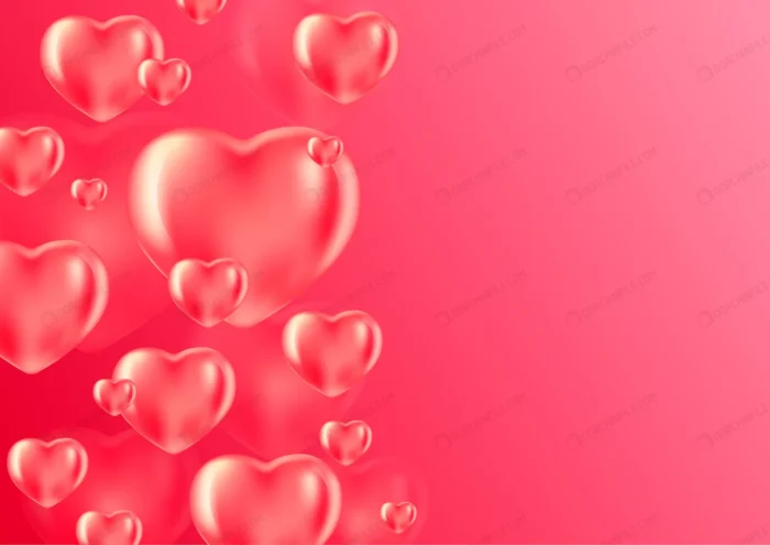 romantic background with hearts crc523bcfe0 size4.34mb - title:وکتور قلب های 3 بعدی - اورچین فایل - format:EPS - وکتور - sku:crc523bcfe0 - keywords: p_id:100349