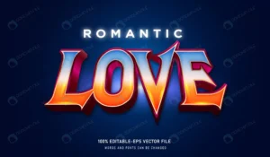 romantic love text effect editable font crc62bde88d size1.04mb - title:Home - اورچین فایل - format: - sku: - keywords: p_id:18