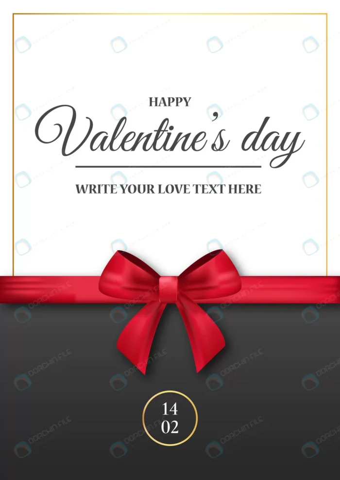romantic valentine s invitation with realistic re crc0d1db5c0 size1.72mb - title:وکتور کارت دعوت به مناسبت روز ولنتاین - اورچین فایل - format:EPS - وکتور - sku:crc0d1db5c0 - keywords: p_id:76099