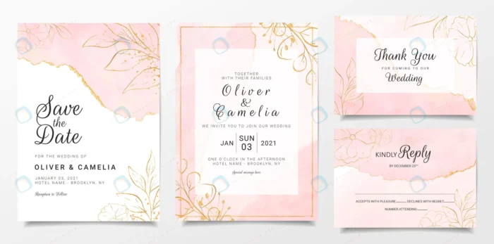 rose gold watercolor wedding invitation card temp crcf6a711e5 size8.16mb - title:وکتور کارت دعوت عروسی سبک نقاشی آبرنگ - اورچین فایل - format:EPS - وکتور - sku:crcf6a711e5 - keywords: p_id:89679