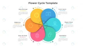 round flower diagram with 6 colorful petals conce crc16990faa size2.03mb 1 - title:Home - اورچین فایل - format: - sku: - keywords: p_id:18