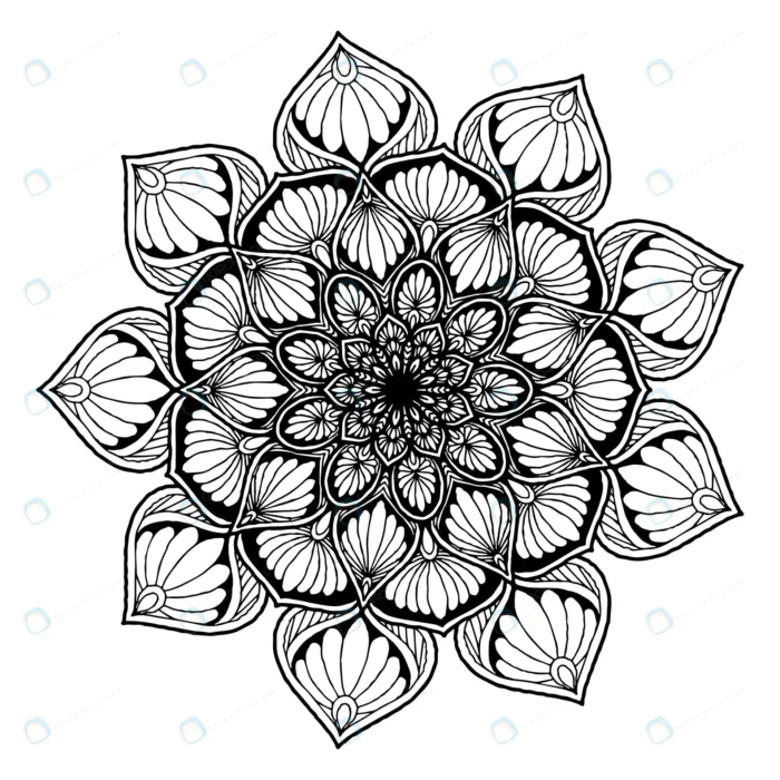 round flower mandala tattoo henna vintage decorat crc31f90dd0 size5.53mb - title:دانلود طرح ماندالا با فرمت وکتور - اورچین فایل - format:EPS - وکتور - sku:crc31f90dd0 - keywords: p_id:33892